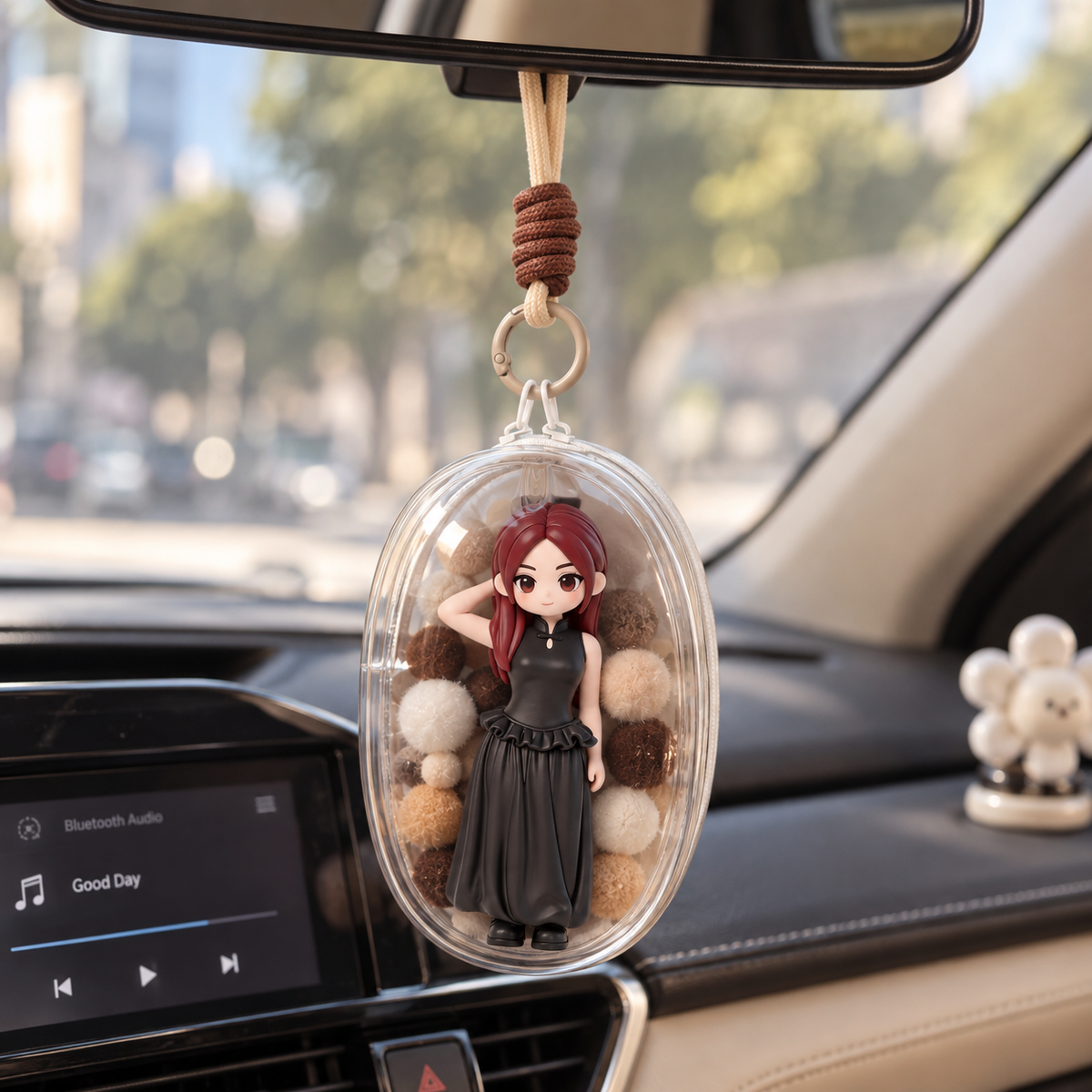 Custom Chibi Figurine Bag Charm from Photo