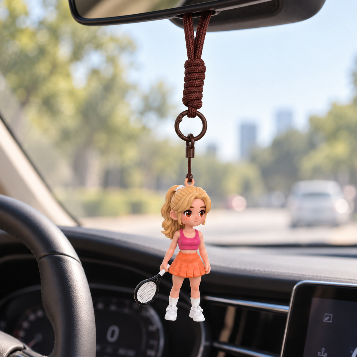 Custom 3D Figurine Keychain from Photo – Personalized Mini Me